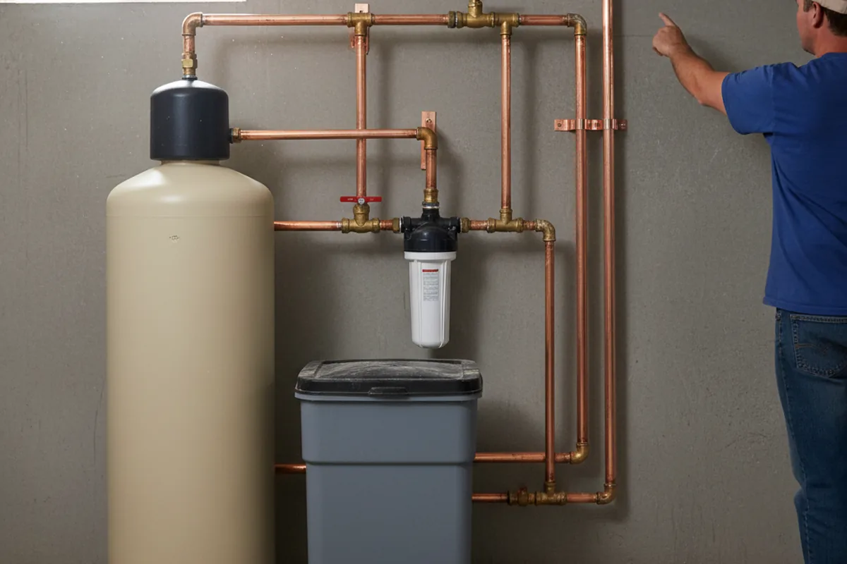 Whole-house water treatment system installed in Luthersville